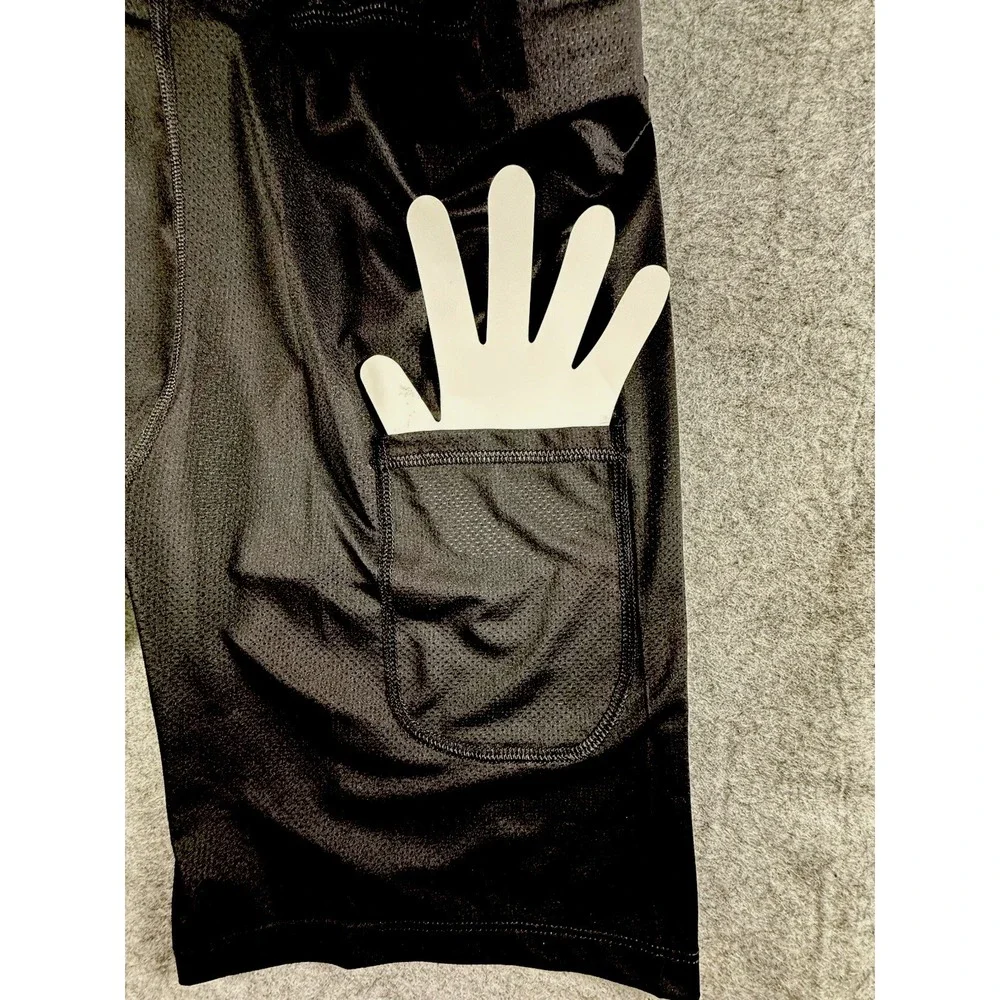 Athletic Works  2 In 1 Short Men's 2XL - Black - NEW WITH TAGS - Picture 7 of 14